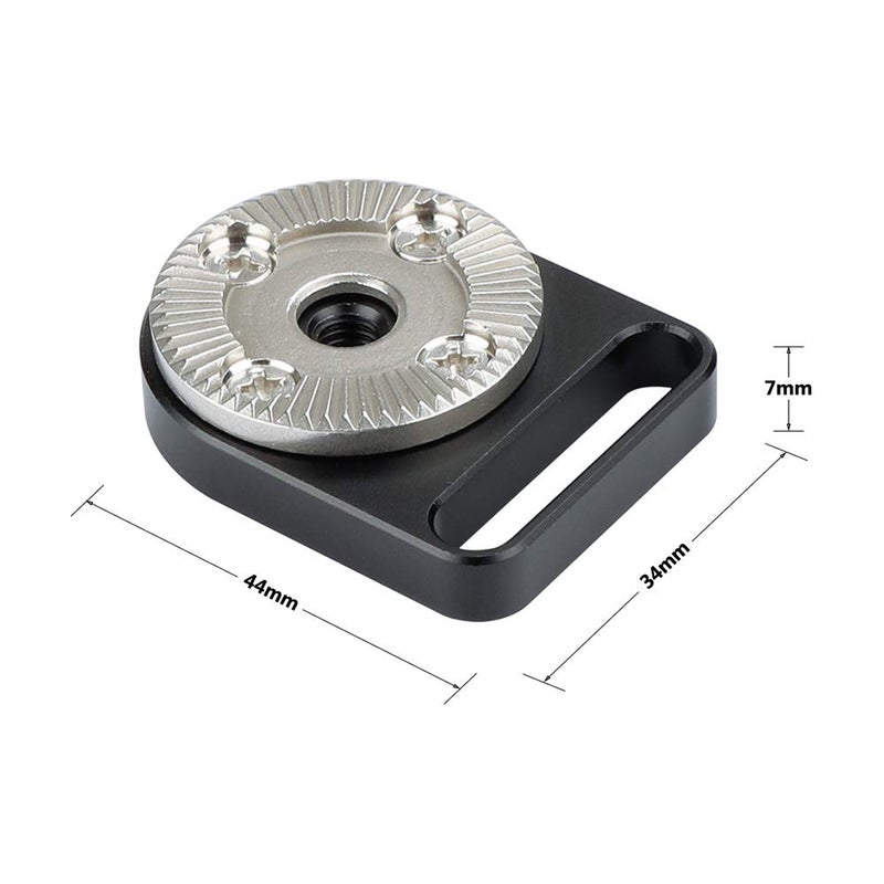 CAMVATE Rosette Standard M6 Connecting Mount Adapter - 2037 - Image 2